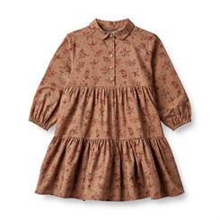 Wheat Felucca dress - Berry dust Flowers